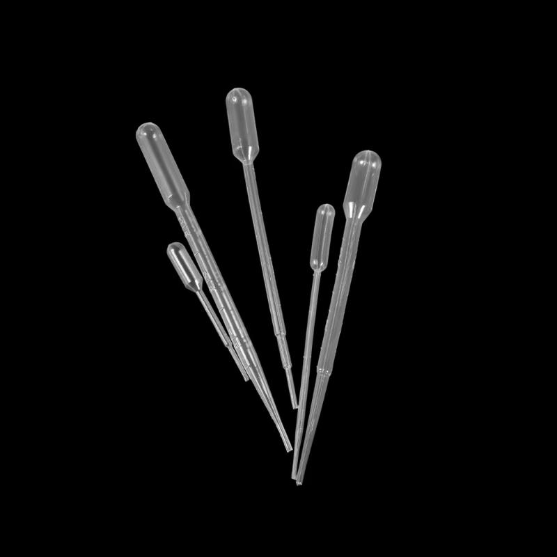 100Pcs/Lot Laboratory Pipette 1Ml 2Ml 3Ml 5Ml Plastic Disposable Graduated Container Liquid Dropper Equipment Straw Makeup Tools