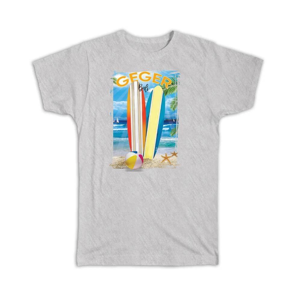 Gift T-Shirt : Longboard Geger Bali Indonesia Tropical 2XL