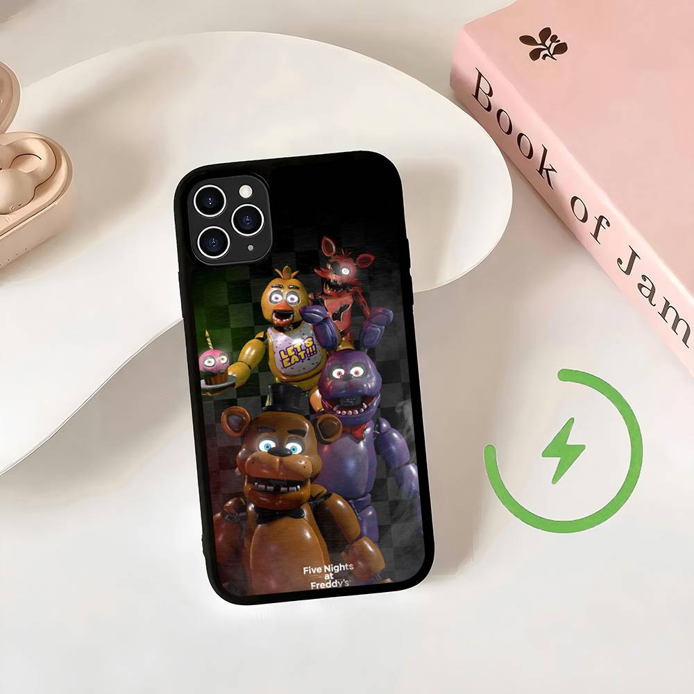 

W-Fnaf-e-Fives-nights-At-Freddys- For Magsafe Wireless Charge Case For iPhone 17 16 15 14 13 12 11 15 Pro Max Magnetic Cover iPhone 17pro max
