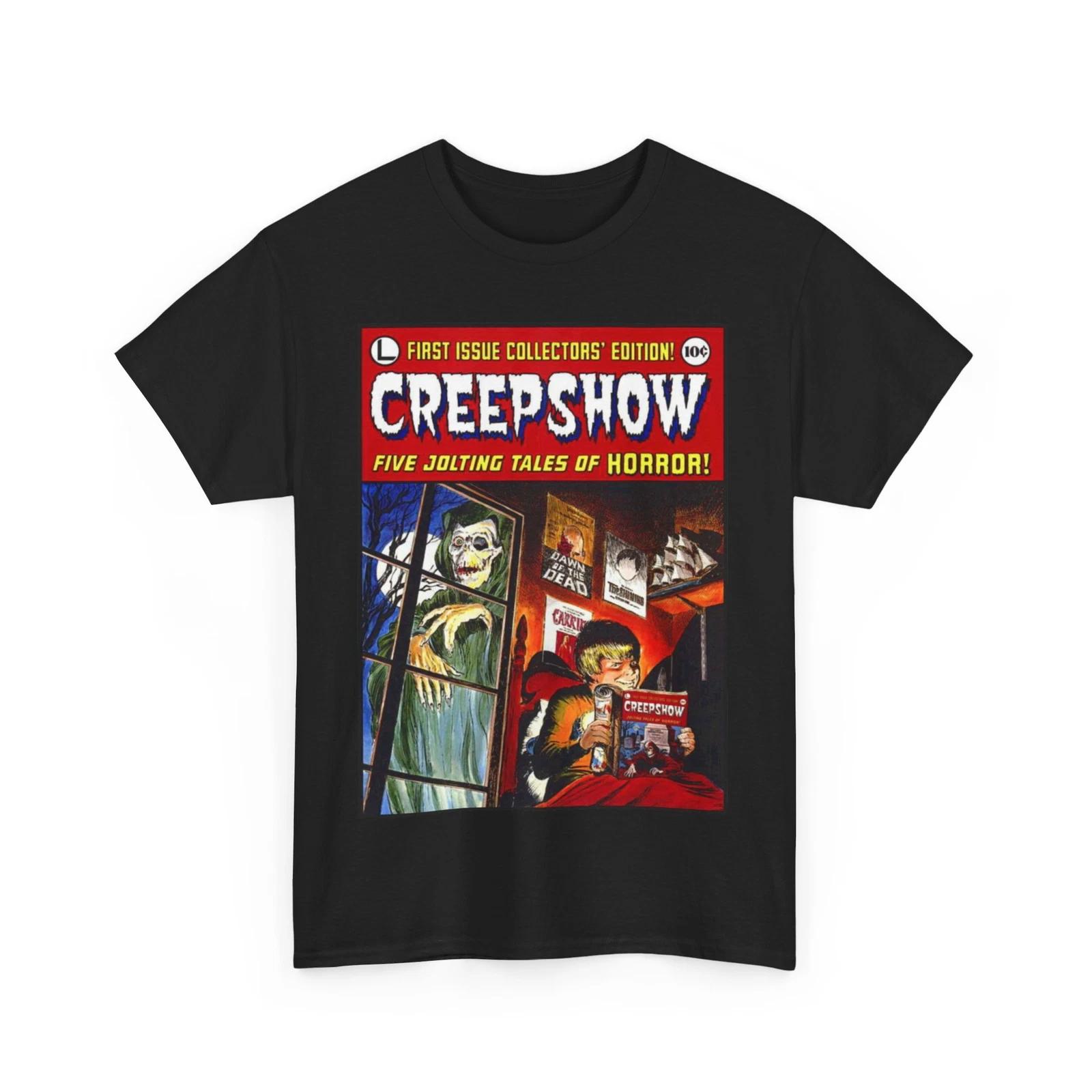 Creepshow Movie George A Romero T shirt Unisex Heavy Cotton Tee 4XL