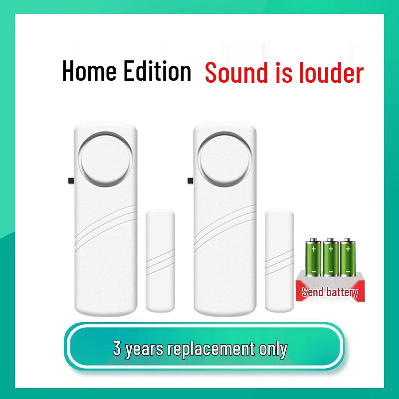 Magnetic Door & Window Alarm: Anti-Theft Entry Reminder & Window Closure Alert