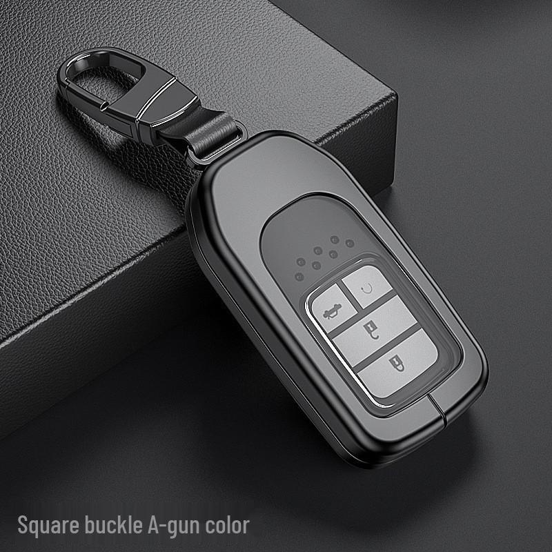 Zinc Alloy Protective Key Case for Honda Accord XRV Odyssey Civic & Lingpai (10th Gen)