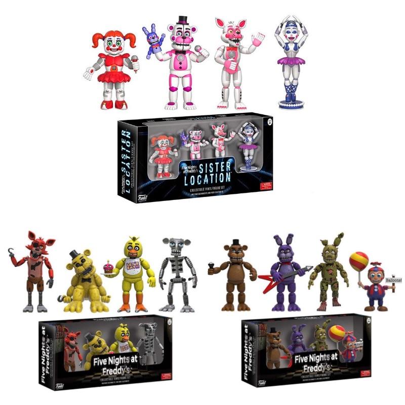 Funko X PVC Material Goldener Bär Ballonjunge und Weißfuchs Set