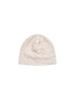 SIO Croche Button Beanie [Ivory]