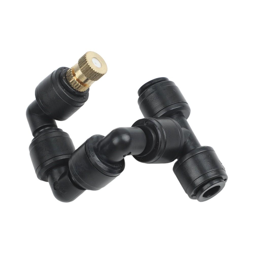 360 Degree Rotating Copper Nozzle Fine Mist Sprayer for Precise Indoor Plant Hydration and Garden Irrigation Applications