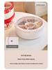 Buckleable High-Value Fruit Plate & Sunflower Seed Storage Box - 2025 New Macaron Candy Box for Living Room Coffee Table or Wedding Gift