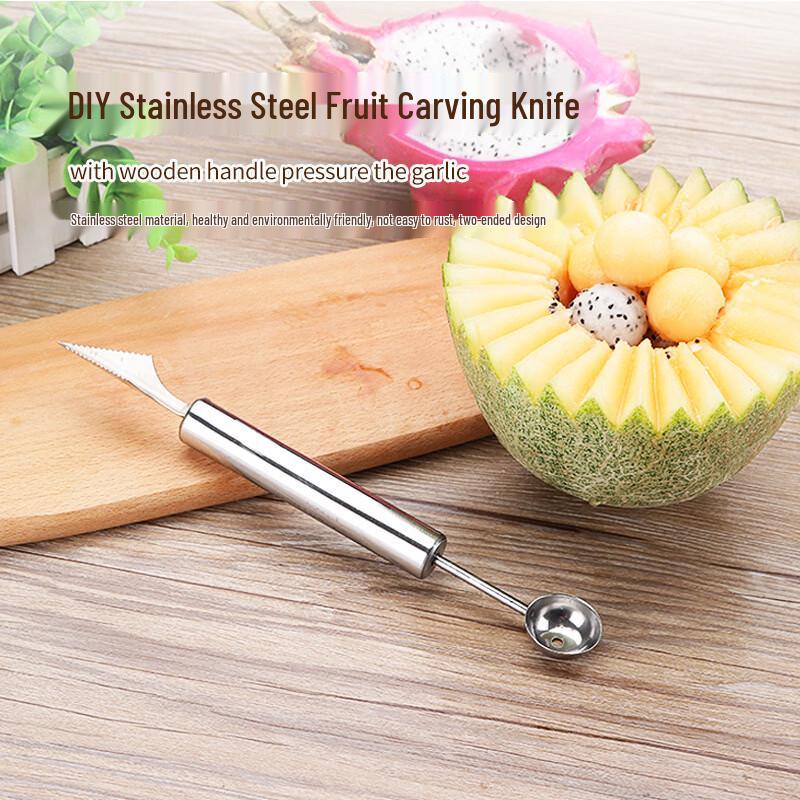 

ZISIZ Stainless Steel Dual-Head Fruit Tool Set