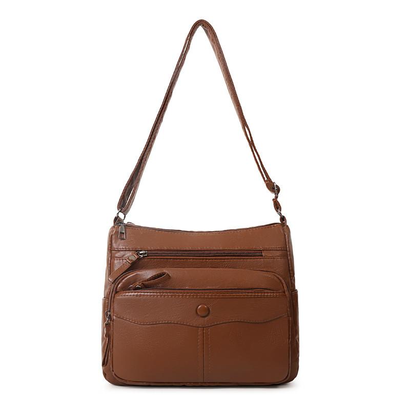 

Fashionable And Minimalist Women s Shoulder Bag Versatile Casual Crossbody Tote Bag Style 2 Brown