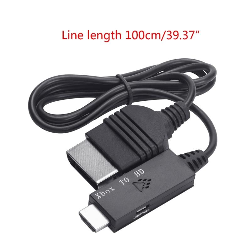 AV Cable Adapter for to HDMI-compatible Converter Cord for Classic Console Models 1080i 720p 480p Connect to HDTV