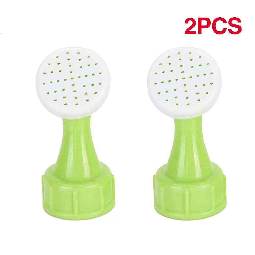 

2 шт. многоразовые портативные разбрызгивающие головки для бутылок, светло-зеленые разбрызгиватели для полива сада, прочные разбрызгиватели для бытового полива