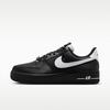 Women's Sneakers Nike Wmns Air Force 1 'Black Metallic Silver White'