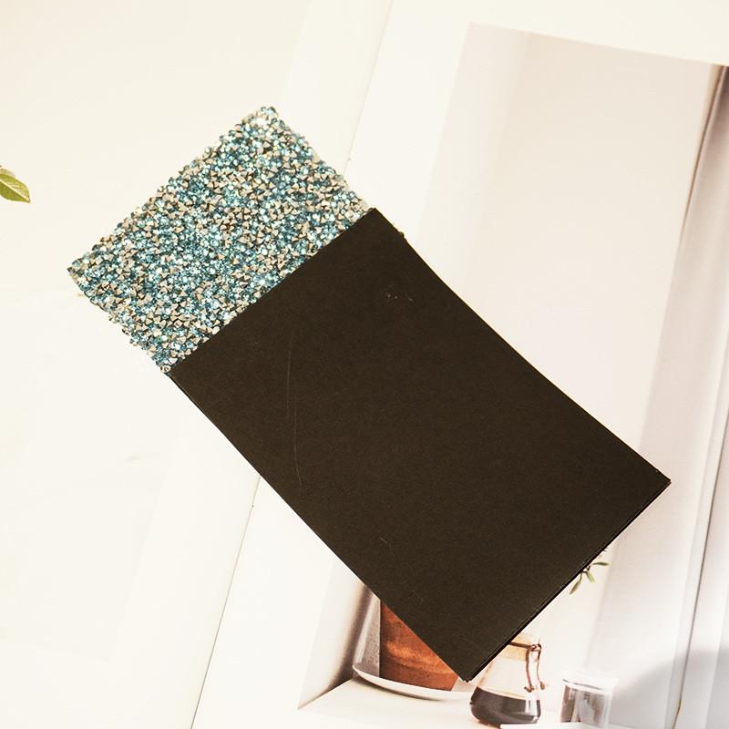 Taschentuch im Retro-Stil mit feinem Glitzer-Design für formelle Hochzeitsanlässe