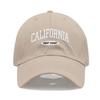 California West Coast Embroidered Baseball Cap for Women Men Fashion Adjustable Soft Cotton Dad Hat Unisex Classic Golf Caps