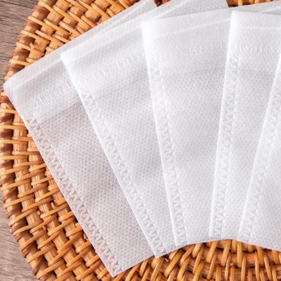 200Pcs Disposable Tea Bags for Loose Leaf Tea Empty Tea Filter Bags with Cotton