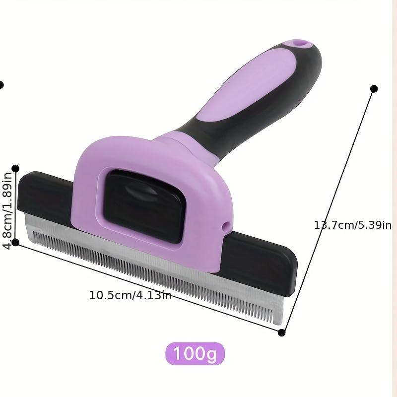 Dog hair knife button hair removal comb
