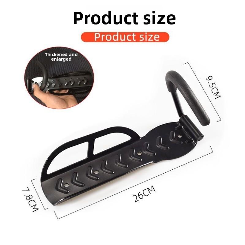 Wall Mount Bike Storage Hanger Bicycle Parking Hook Display Rack Cycling Hanging Stand Bicycle Accessories Organizer