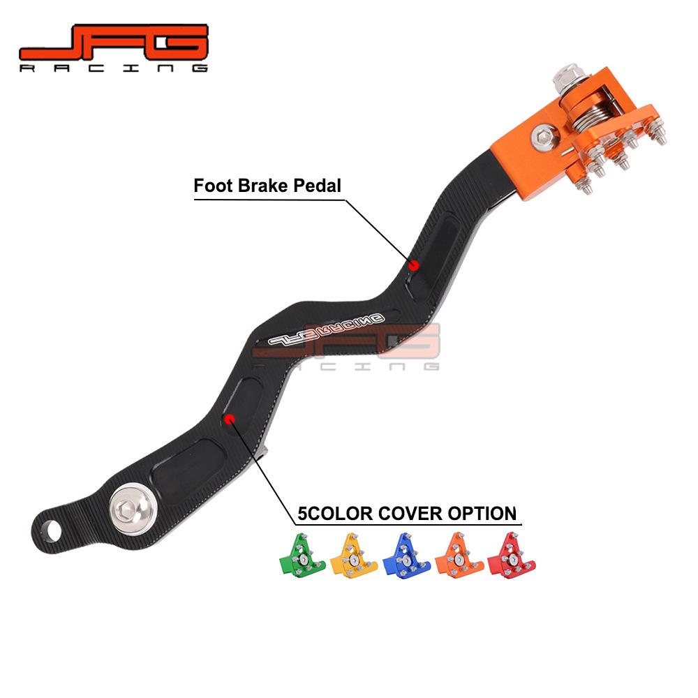 CNC Aluminum Foot Brake Pedal Lever for KLX250/300 01-20 Off-Road Motorcycle