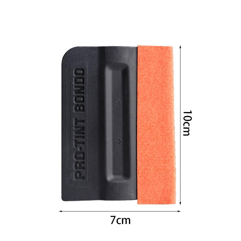 Magnetic Suede Film Scraper: Protects Car Wrap Without Damage