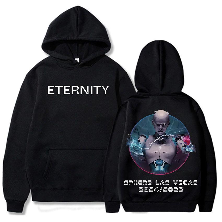 

Sudaderas Casual Hoodie Anyma Graphic Printing Harajuku Fleece Sweatshirt with Pocket Casual Clothes Moletom Gothic Pullovers XS чёрный