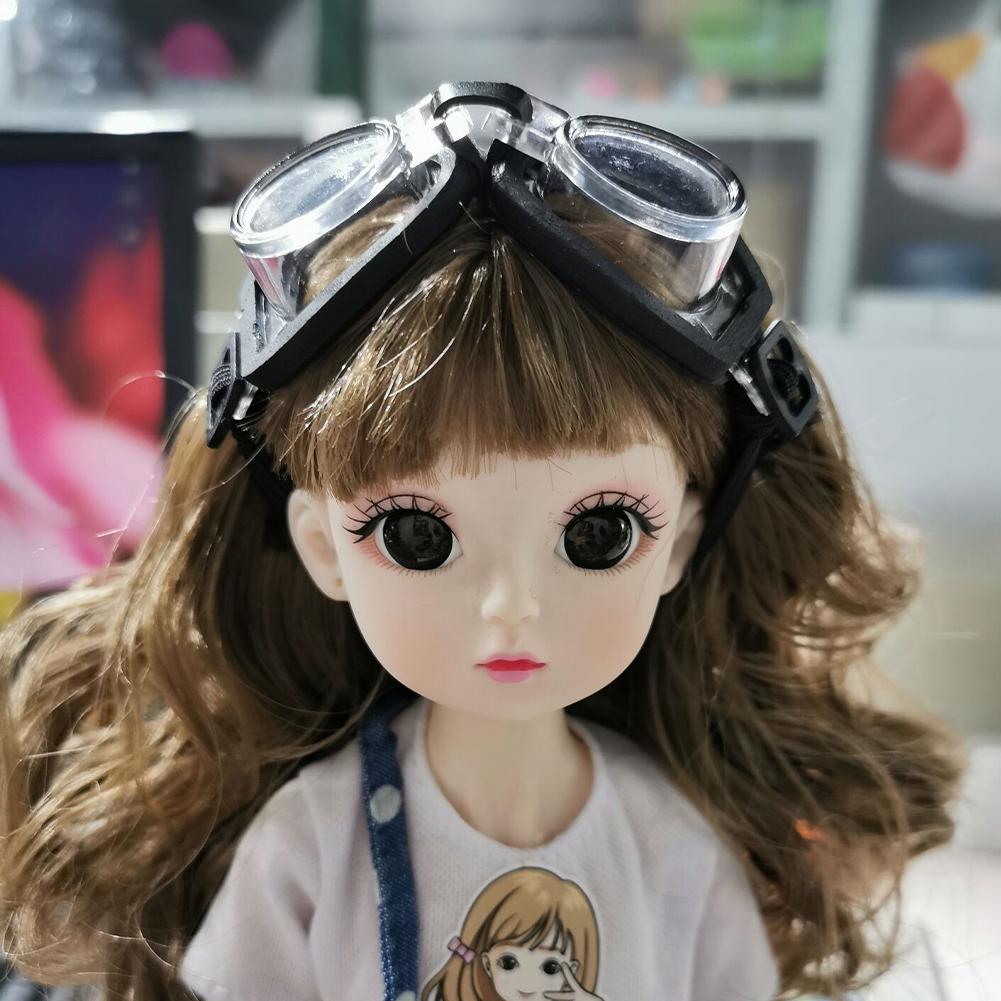 Pentru ochelari Labubu de 15 cm Ochelari drăguți de plastic de 8 cm Păpuși Jucărie Accesorii ochelari