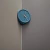 8inch Silent Wall Clocks Creative Non-Ticking Punch-Free Corner Wall Clock Bedroom Technology Luxury Art Home Decoration