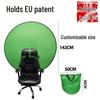 Husa Scaun Pliabil Ecran Verde Blackout E-sports Douyin Live