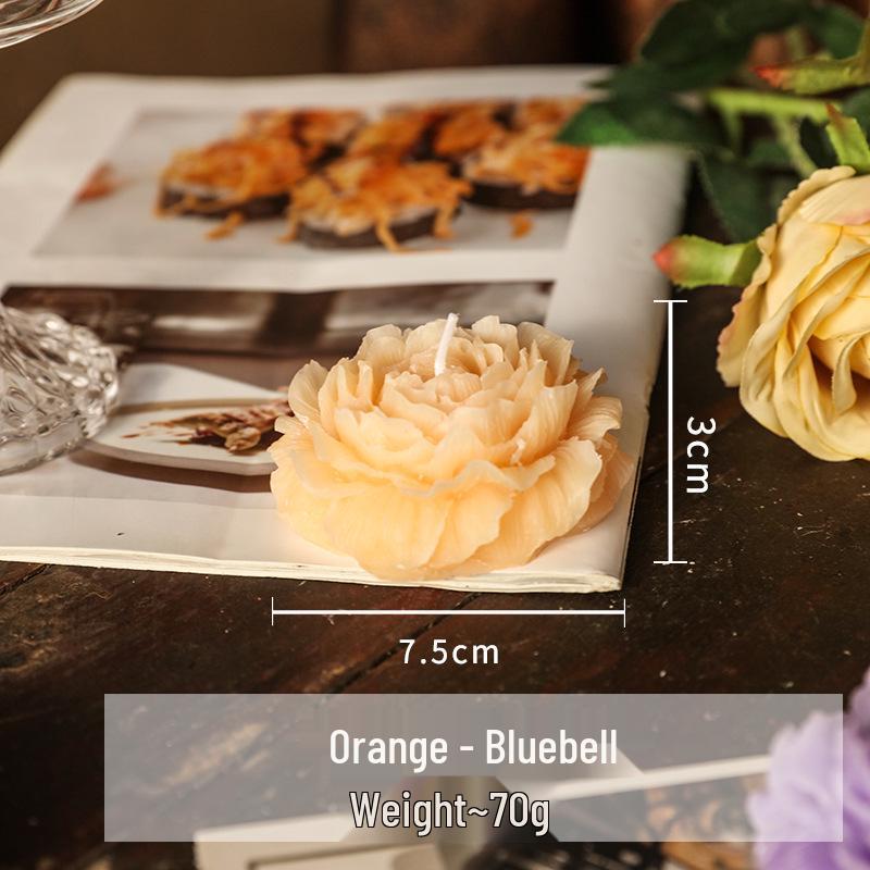 Light Luxury Rose Scented Aromatherapy Candle - Long-Lasting, Low Temperature, Creative Decorative Ornament