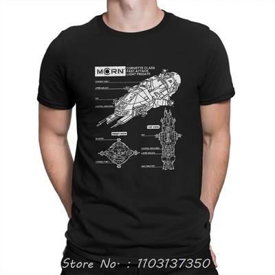 Rocinante Ship The Expanse Alternative O-Neck T-shirt Short Sleeve Custom Printing Shirt Polyester Streetwear Oversized Tshirt