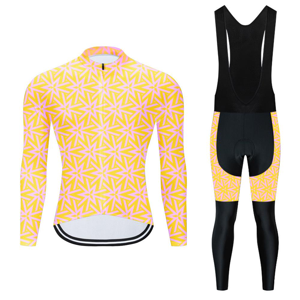 New Cycling Suit Long-sleeved Suit Cool Sweat-absorbing Breathable Team 2026 Autumn Breathable Suit Cycling Suit XS