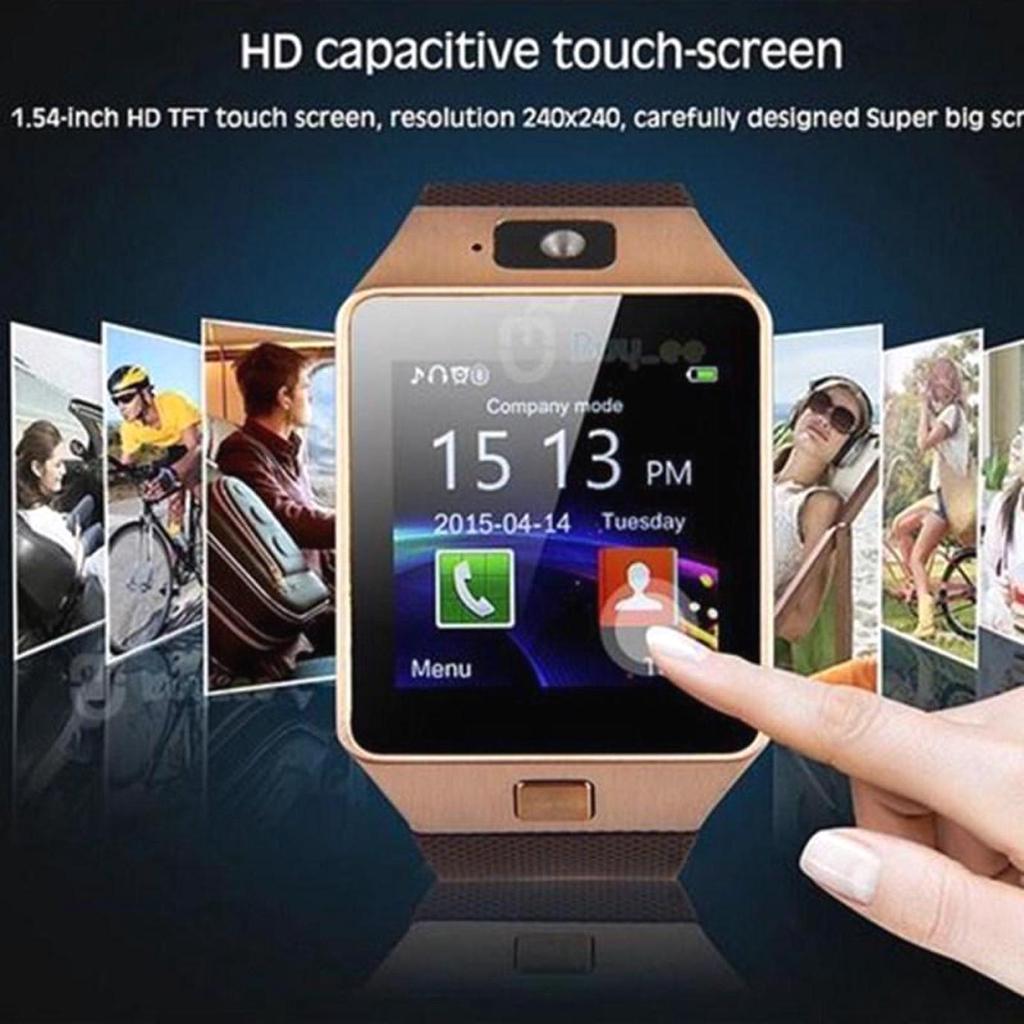 Smart Watch con fotocamera da polso Bluetooth Watch SIM Card Smartwatch per  IOS e Android acquista in modo economico — spedizione gratuita, recensioni  reali con foto — Joom