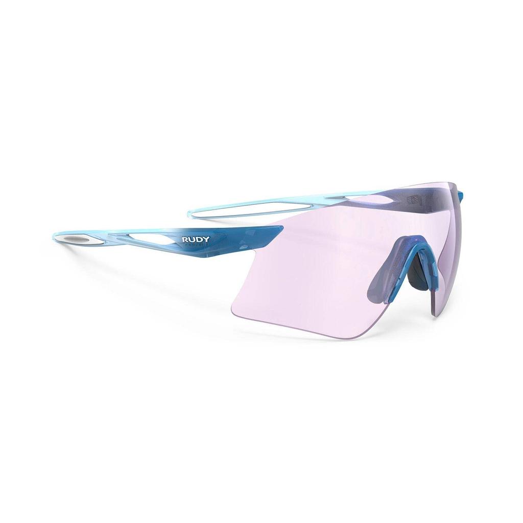 Sunglasses Astral Sphere White Gloss Frame Impact X2 Photochromic Laser Purple Lens Lens 143mm [RUDYPROJECT] / SP977569-0000 width