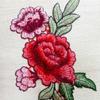Flori Brodate Cusături Subvenție Embleme Brodate Meșteșug Broderie Retro Broderie DIY Îmbrăcăminte Pantaloni