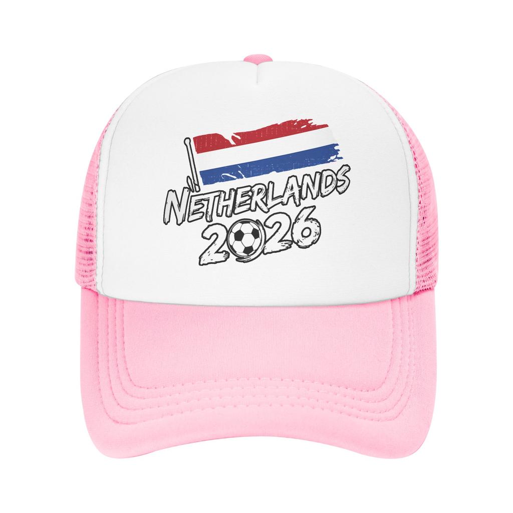 Niederlande Fußball Niederländische Flagge Lässige Sonnenhüte Für Unisex Unisex Frühling Tennis Skate Baseballkappe yk Cool Großhandel Truckerhut