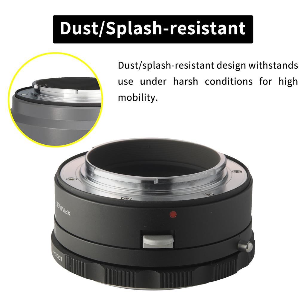 XPIMAGE Mount Compatible with Nikon Lenses On Sony Cameras Adapter F-mount E-mount (A7M3/A7M4)