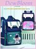 Kids Cartoon School Backpack With Durable Pu Material For Elementary Students
