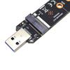 Usb Adapter M.2 Nvme To Usb 3.1 Ssd Adapter 10Gbps Usb3.1 Gen 2 Rtl9210 Chips