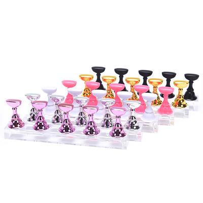 1 Set Nagelhouder Oefen Display Stand Acryl Presentatie Plank
