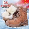 Ludun Lightweight High-Top Wool-Lined Tactical Winter Boots