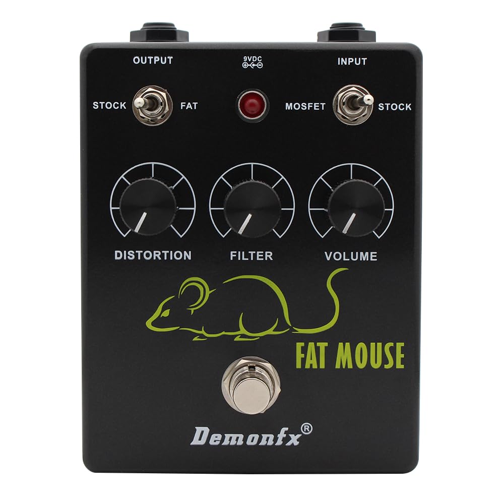 

Demonfx FAT FUZZ Дисторшн Фузз Гитарный Эффектор MOUSE/Дисторшн - -