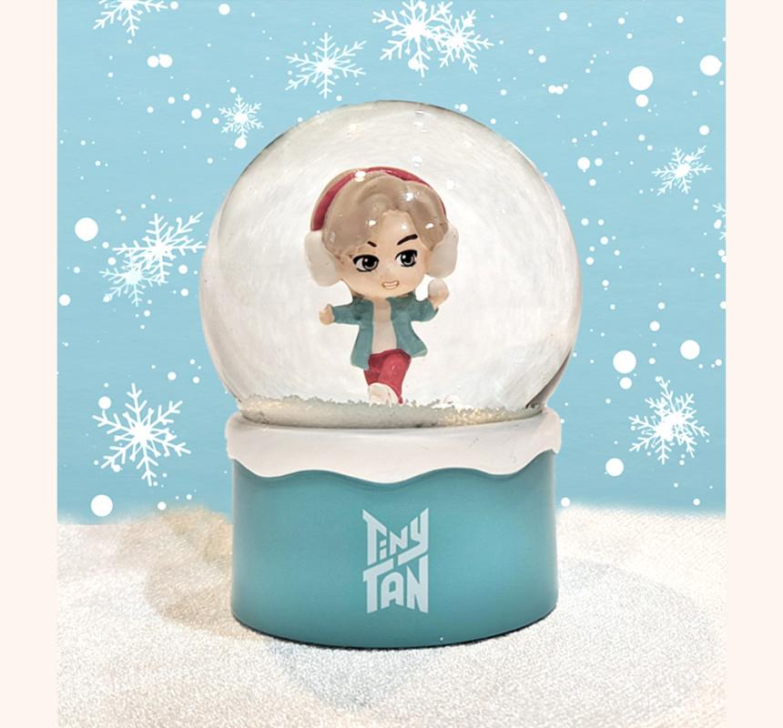 BTS (Bangtan Boys) TinyTAN Schneekugel, offiziell, original, authentisch, K-POP, Idol