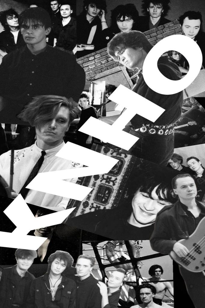 Metall Wandkunst Retro Rockband Viktor Zoi KINO Dekor