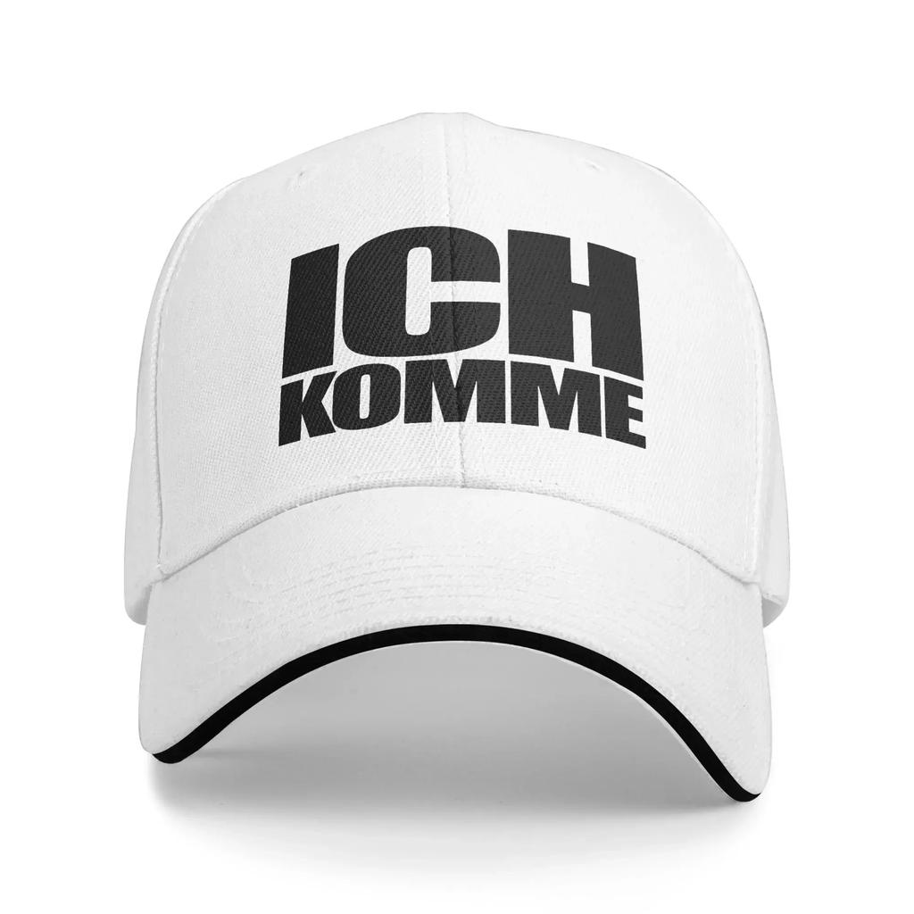 ICH KOMME Baseball Cap Eurovisions yk Cool Unisex Adult Hip Hop Hats Wholesale Print Running Hippie Snapback Cap Gift