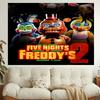 1pc Cartoon Five Nights at Freddys Tapestry, Living Room, Bedroom, Office, Party Decor, Ideal Festive Gift