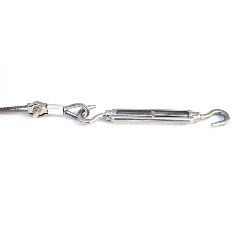 Bingyu BY-3063 304 Stainless Steel Wire Rope Clamp