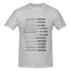 Woodworking Chisels Ultraminimalist Tshirt Sporty Trendy Original Cotton Tee