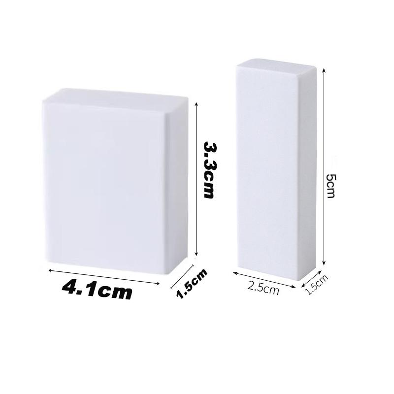 2pcs Shoes Eraser Portable Suede Sheepskin Matte Leather Fabric Care Shoes Cleaning Leather Cleaner Rubber Block Shoe Brush Tool