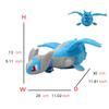 Pokemon Plush Toy Mega Charizard X Y Rayquaza Latias Latios Lapras Alolan Vulpix Ninetales Dragonair Garchomp Anime Plush Doll