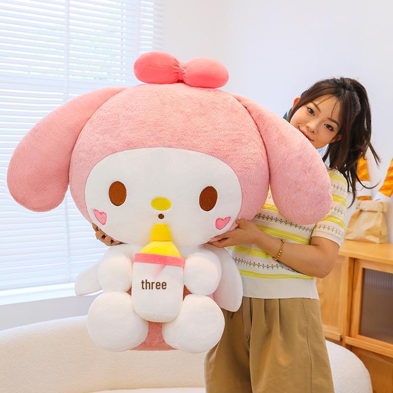 Kuromi & My Melody Plush Doll for Girls - Sleep Pillow Gift