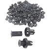 91505-TM8-003 Fender Liner Clip (50Pcs) Bumper Cover Fender Grille Under Cover Push-Type Car Retainer Clips Compatible with Honda Accord Acura