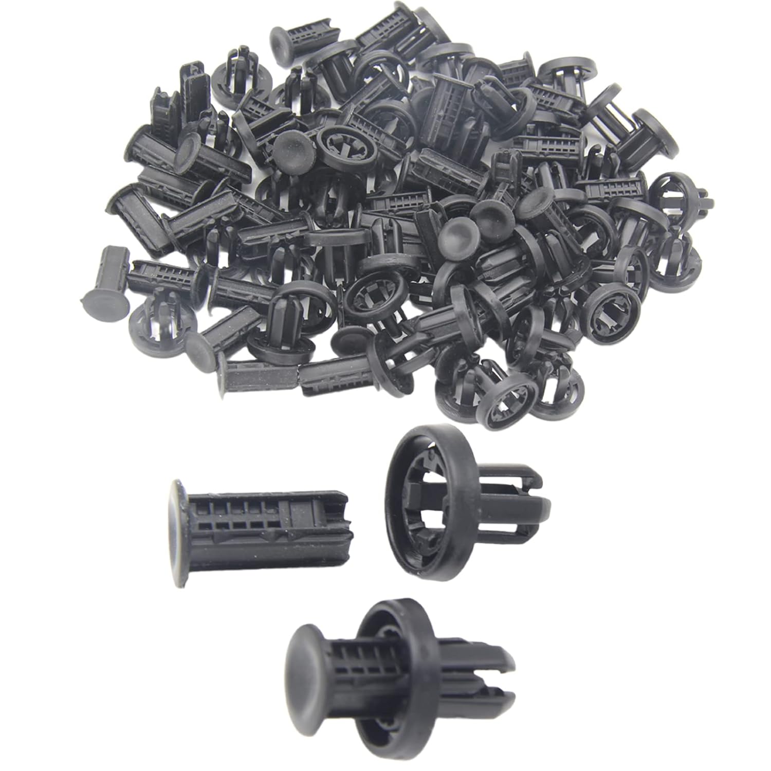 91505-TM8-003 Клипса подкрылка (50Pcs) Накладка бампера Крыло Решетка Нижняя крышка Нажимные автомобильные фиксаторы Совместимы с Honda Accord Acura